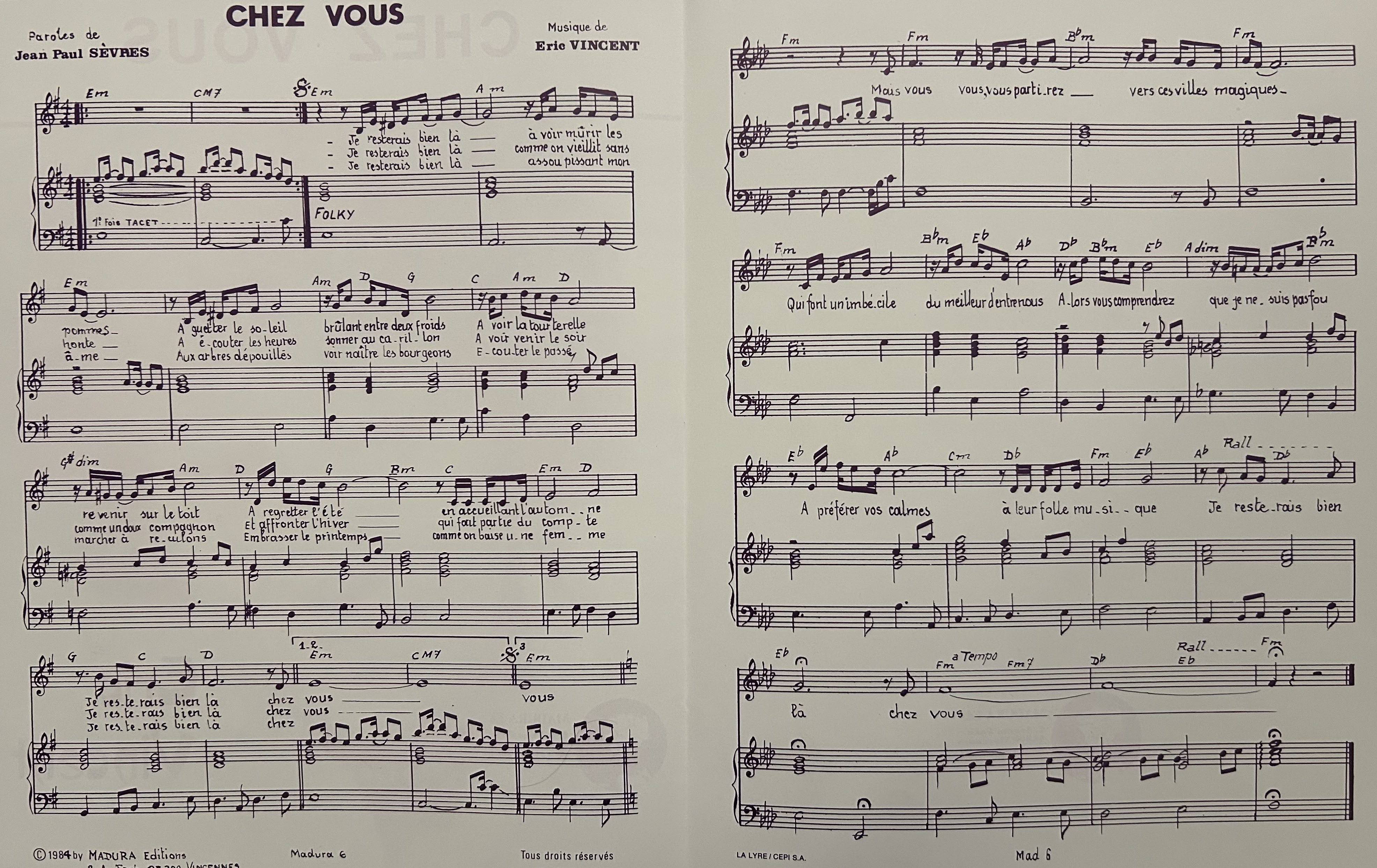 sheet Music