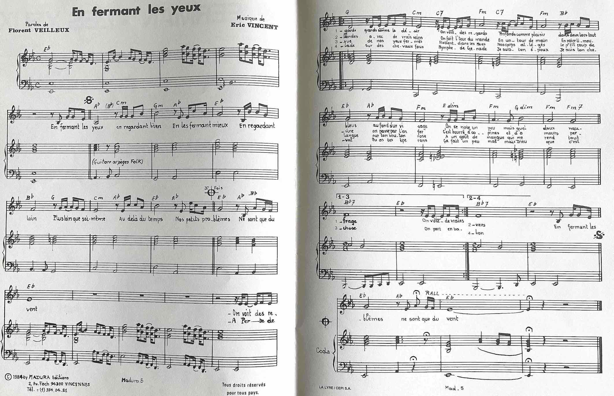 sheet Music